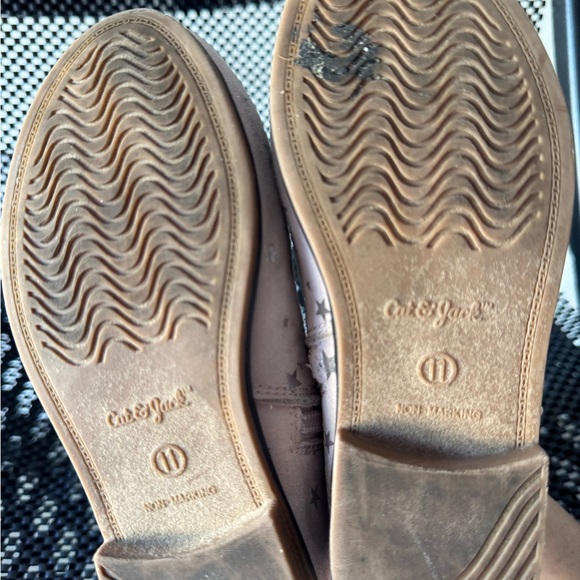 Cat & Jack Tan Starry Kids Boots - Picture 11 of 11